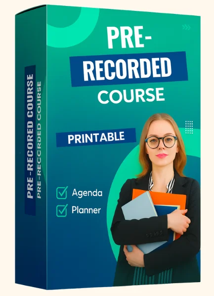 Create Agendas & Planners Course